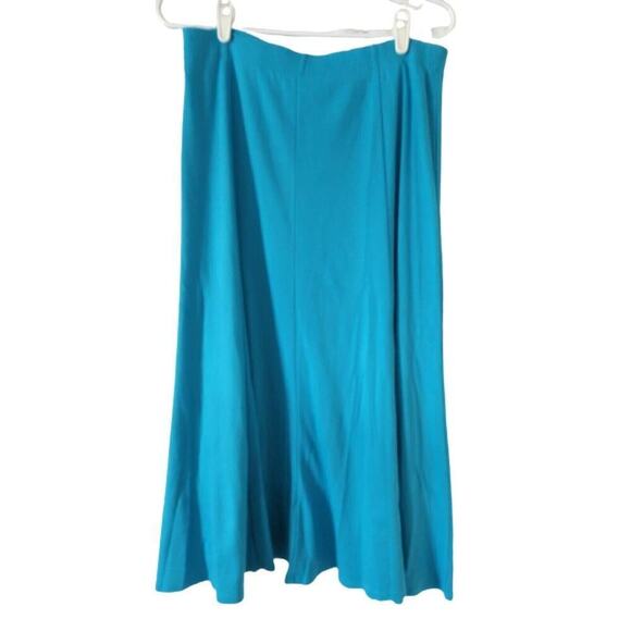 Adolfo sport maxi blue bell Women Skirt size M - Picture 2 of 3